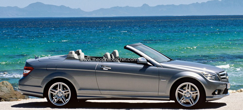 Erfrischende CKlasse Mercedes CKlasse Cabriolet bestätigt Mercedes