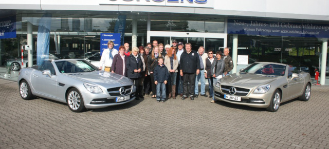 7. September: 4. Jürgens SLK Tag, Iserlohn: Lockeres SLK-Treffen an einem Iserlohner Autohaus