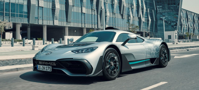 Produktionsstart: Serienfertigung des AMG ONE Hypercar beginnt