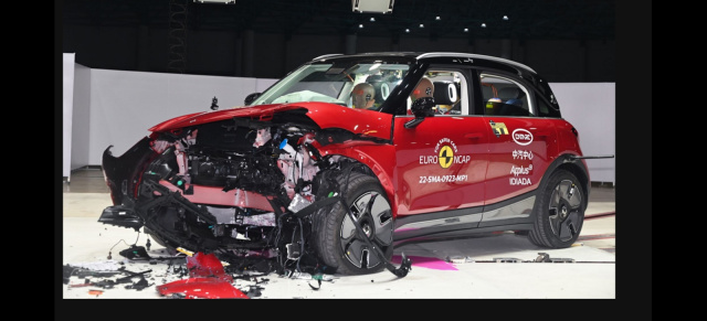 smart 1: Gecrasht und für sehr sicher befunden: Euro NCAP gibt dem smart #1 5 Sterne