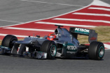 Formel 1: W03 Test  - Bilanz: Abschluss der Testfahrten mit dem neuen Mercedes-Benz Silberpfeil
 