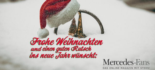Merry Christmas!: Mercedes-Fans.de wünscht frohe Weihnachten!