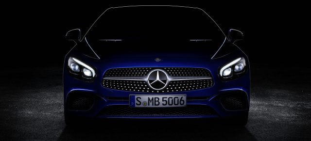 Mercedes-Benz Teaser: 1. offizielles Bild vom Mercedes-Benz SL Facelift