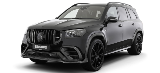 Super-SUV mit 900 PS und bis zu 330 km/h Spitze: Mercedes-AMG GLS 63 4MATIC+ kommt als BRABUS 900 SUPERBLACK