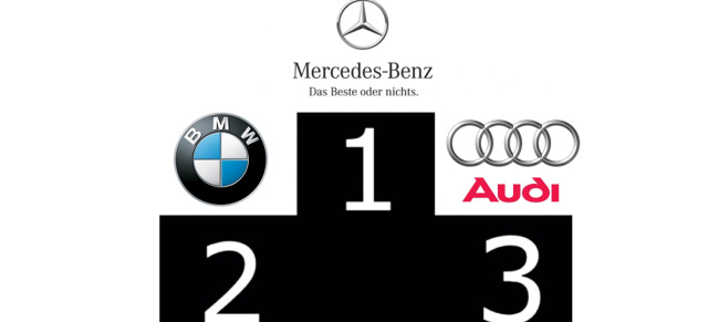 Absatzzahlen Premiumautomarken: Dreikampf zwischen Mercedes, BMW und Audi:  Der Stern fährt im Oktober allen davon!