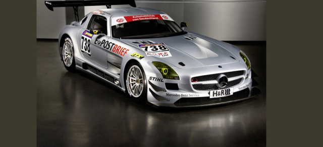  Rennpremiere für den Mercedes SLS AMG  GT3 in der Eifel!!!: Am Samstag, dem 25. September 2010, wird der neue SLS AMG GT3  beim VLN-Lauf in der Prototypenklasse E1-XP an den Start gehen.
