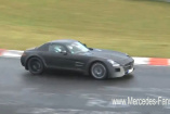 Erlkönig Video: Mercedes SLS AMG Black Series: Mercedes-Fans.de-Erlkönigjäger filmte den Prototyp des kommenden AMG Supersportwagens