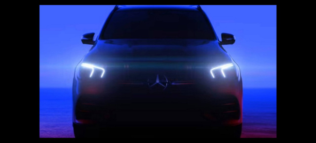 Mercedes-Benz GLE: Offizielles Teaservideo: Lichtblicke vom neuen Mercedes-Benz GLE 167