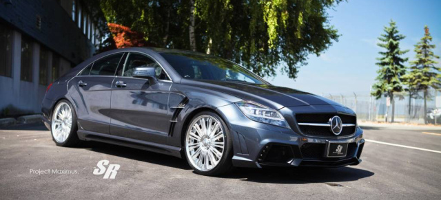 "Maximus": Tuning-Kit für Mercedes CLS 63 AMG: Stylingzubehör für das Mercedes-Oberklasse Coupé mit AMG DNA