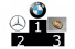 Social Media Ranking: Mercedes bricht um 31 % ein und verliert Spitzenposition: Kampf um Klicks: Im Social Web zieht  BMW an Mercedes-Benz vorbei