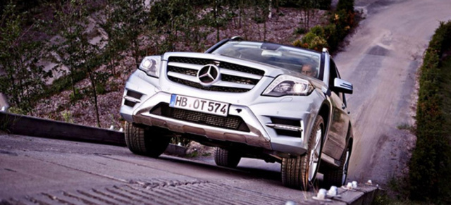 Mercedes auf Abwegen: GLK-Teststrecke "The Rock! feiert fünfjähriges Jubiläum: Gelände seit fünf Jahren erfolgreich in Betrieb 