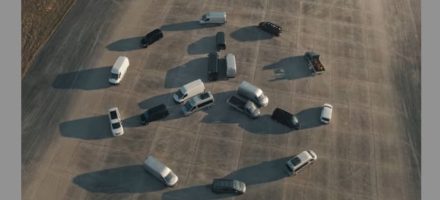 Mercedes-Benz Vans: Start einer neuen Kampagne: Made To Perform: Neues Video. Gebrauchter Claim.