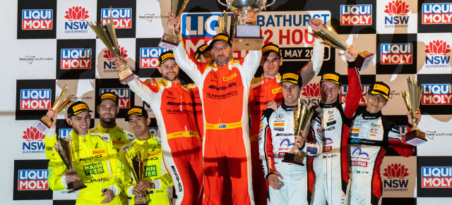 Intercontinental GT Challenge in Bathurst: Historischer Dreifachsieg für Mercedes-AMG in Australien