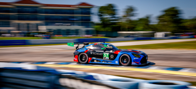 Mercedes-AMG Customer Racing mit Sieg in USA: Winward Racing holt prestigeträchtigen Sieg in Sebring