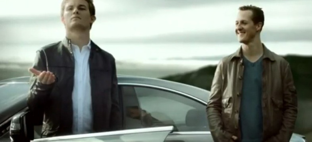 Neuer Mercedes TV-Spot: "Entscheidung": Rosberg oder Schumacher - wen würden Sie wählen?