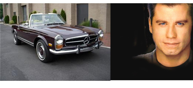 Car Crime: Mercedes 280 SL, Bj. 1970, von John Travolta gestohlen : Der US-Filmstar wurde das Opfer von Autodieben