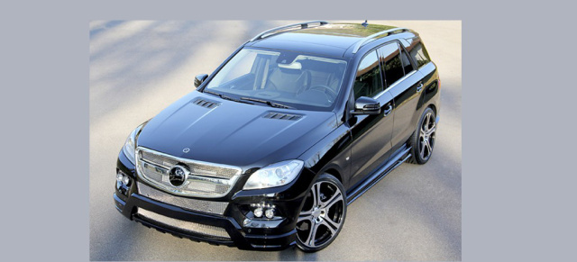 Carlsson ML CD35 Luxus SUV: Tuner präsentiert Mercedes-M-Klasse Styling- und Performanceprogramm