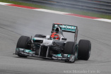 F1 GP China: Training - Silberpfeile auf Rang 2  und 3: Sehr gute Trainingsleistung von Rosberg und Schumacher
