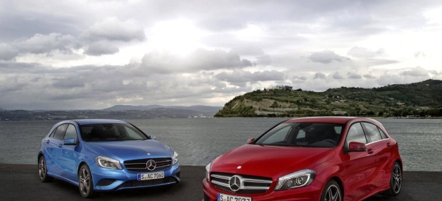 Neue A-Klasse: Händlerpremiere am 15.09.2012: A wie Angekommen: Der neue Star im Kompaktsegment zeigt sich im Showroom der Mercedes-Benz-Händler