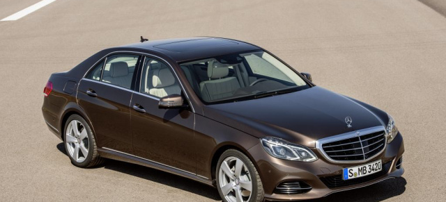  E wie "Es geht los" Verkaufsfreigabe für die neue Mercedes E-Klasse: Neue E-Klasse ab April bei den Händlern; Einstigespreis ab 40.430,25 Euro