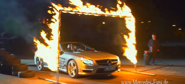 Doing magic Teil 2: Zaubertrick mit Mercedes SL63 AMG und David Coulthard in voller Länge: Videoaufzeichnung des Zaubertricks aus der Fernsehshow "Dynamo: Magician Impossible" vom 01.08.2013