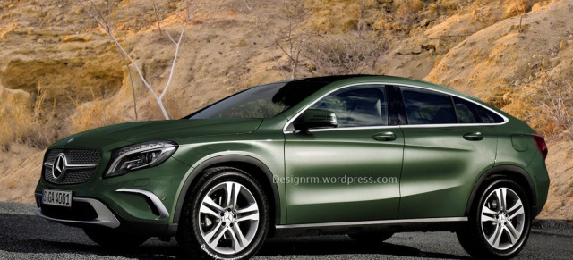 Mercedes von morgen: Mercedes Benz GLC: Ist ein Mercedes Coupé-SUV in der Kompaktklasse denkbar?