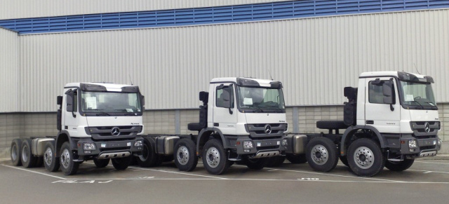 Neuer Actros für Brasilien: Schwerer Lkw für Einsatz im Bergbau und auf Baustellen