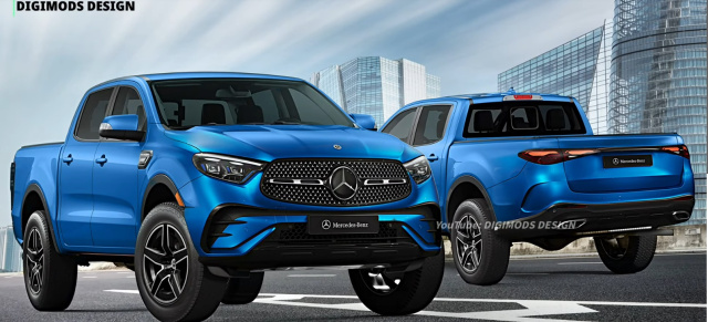 Mercedes-Pickup von morgen: (Un-)denkbar? Sähe so eine neue X-Klasse-Generation 2024/2025 aus?