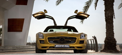 Gewinnertyp: Mercedes SLS AMG: Der Flügeltürer gewinnt sport auto Leserwahl 