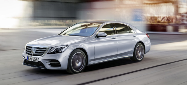 Mercedes-Benz S-Klasse Mopf W222: Verkaufsstart: Jetzt bestellbar: Die neue Mercedes-Benz S-Klasse ist ab 88.446,75 Euro zu haben