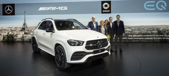 Mondial de l'Auto 2018 : Mercedes GLE (W167) 