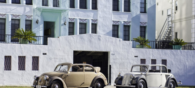 Das Volkswagen-Projekt geht weiter: Mercedes-Benz 170 H (Baureihe W 28, 1936 bis 1939): Der kleine Mercedes kommt jetzt offiziell mit H - H wie Heckmotor  