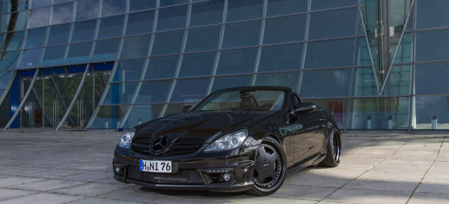 Mercedes-Benz SLK55 AMG: Edelschwarz und bitterböse: Die Story von einem Mercedes-Fan, der auszog, sich seinen Traum zu erfüllen