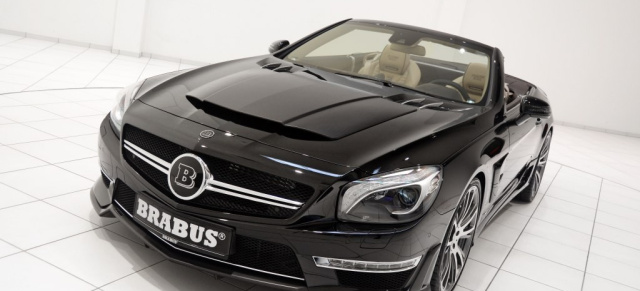 Frischer. Stärker: BRABUS zeigt in Genf den stärksten Roadster der Welt: BRABUS 800 Roadster mit 800 PS