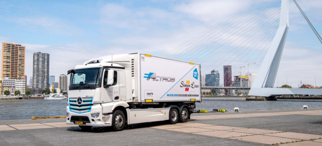 Daimler Trucks & Elektromobilität: Startschuss für die zweite Testphase der Mercedes-Benz eActros „Innovationsflotte“