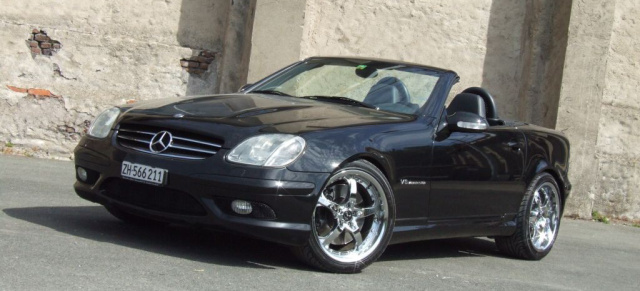 Damenwahl: Mercedes SLK 32 AMG (R170): 2001er Roadster avanciert zum Frauenschwarm