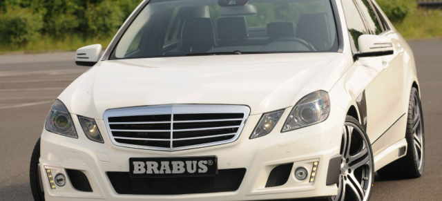 Essen Motor Show 2009: Brabus Weltpremiere : Mercedes Tuner Brabus zeigt Weltpremiere der BRABUS B63 S
mit 555 PS auf Basis E 63 AMG
