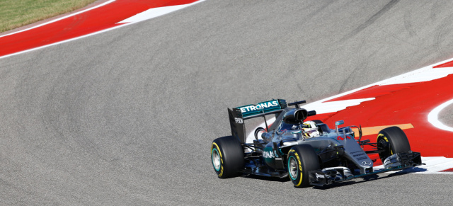 Formel 1 Grand Prix der USA, Rennen: Hamilton siegt souverän, Rosberg weiter auf Titel-Kurs!