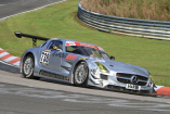 Crash bei SLS AMG GT3 Premiere: Mercedes SLS AMG GT3-Premiere: Bernd Schneider startet furios - dann knallt's! //Fotos: Stefan Baldauf