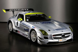 Mercedes SLS AMG GT3: Start in Dubai: Letzter Testeinsatz für Kundensportversion des Flügeltürers: Drei SLS AMG GT3 starten beim 24-Stunden-Rennen von Dubai
