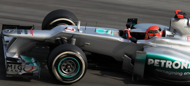 F1 GP China Rosberg und Schumacher starten von Platz 1 & 2! : Silberpfeile jetzt auf Kurs: Nico Rosberg auf der Pole Position  