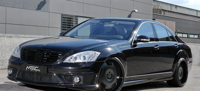 Black & Better: Mercedes S-Klasse Tuning von MEC Design ...