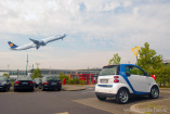 car2go hebt ab: Jetzt auch am Flughafen Düsseldorf: Mit car2go ab sofort am Flughafen Düsseldorf parken