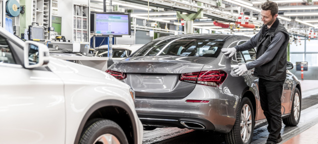 Mercedes-Benz Werk Rastatt: Made in Rastatt: Fünfmillionstes Kompaktfahrzeug mit Stern rollt vom Band