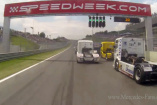 Video: Rennen aus der Cockpit-Perspektive im Mercedes-Actros Racetruck: So sieht's Ellen Lohr: Video vom Truck-Race-Rennen in Spielberg