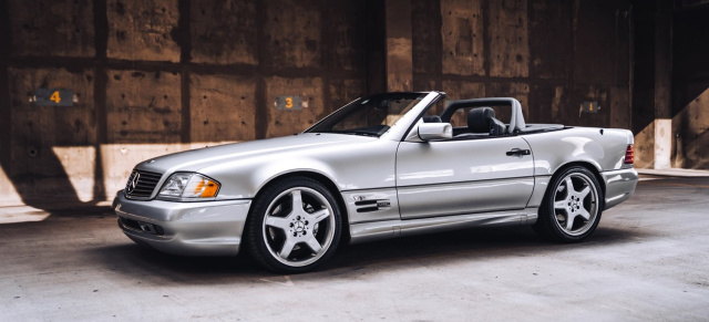 98er Mercedes-Benz SL600  "SL74": Mild-Looker mit 7,4 Liter-Hubraum V12 und 583 PS inside