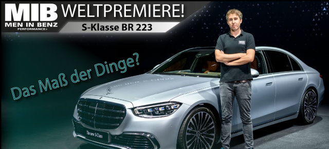 Weltpremiere: Die neue Mercedes-Benz S-Klasse BR 223: Kurz & Kompakt: Die neue S-Klasse im Video