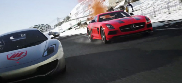 Neuer Trailer:  PS4 "Driveclub"  mit Mercedes SLS AMG Black Series: Aktuellster Trailer für das PS4-Racegame 