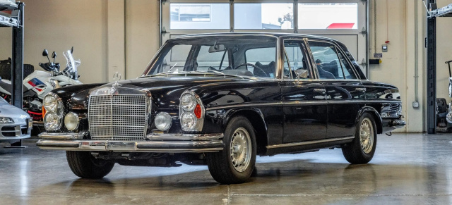 Sterne unterm Hammer: Bullitt-Benz: Steve McQueens 1972er Mercedes-Benz 300SEL 6.3 steht zum Verkauf