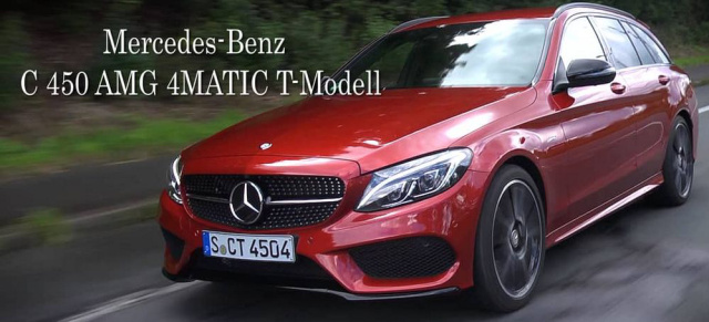 Nur ein „halber“ AMG?: Der scharfe Schlitten: Video-Fahrbericht Mercedes-Benz C 450 AMG Sportmodell